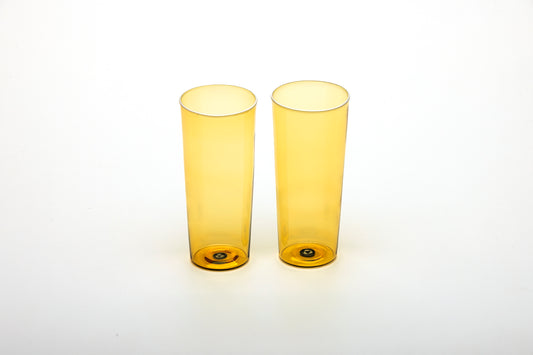 Yellow Flute Glasses